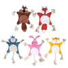 Dog Toys, Stuffed, Chewing, Plush, Squeaky Animal Pet Toys, Puppy, Fox, Squirrel, Dog, Cat, Chewing, Squeaky Toys, Pet Supplies